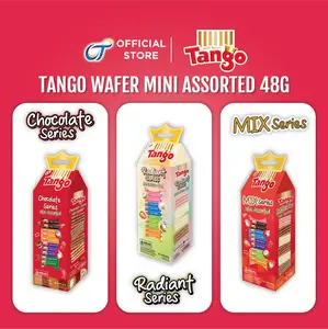 Tango Wafer Mini Assorted 12 Pcs x 4 Gr [1 Box]