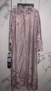 Product Review of MECA dress Lebaran 2025 bahan jaguard viscose by Azasyagallery Gamis Wanita from d**r 0