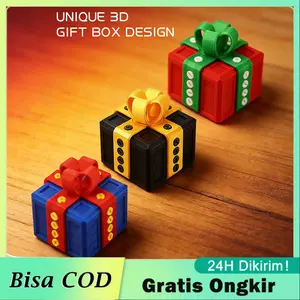 Annoy-ing Gift Box With Screws Puzzle Gift Box 3D Prank Screw Box / Kotak Hias Unik Prank Gift Box Kotak Hadiah Kejutan Ulang Tahun April Mop Kreatif, Kotak Sekrup Kotak Kosong Prank, Mainan Abstrak untuk Menggoda Teman Ornamen Rumah