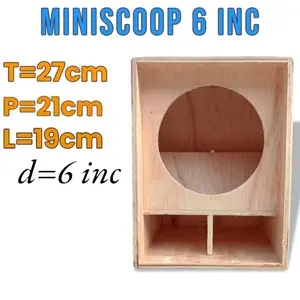 Box speaker miniscoop 6 in 5 in 4 in,bahan triplek 9mm