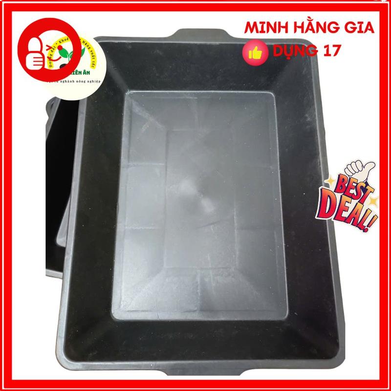 Combo 10 chậu trồng rau mầm, khay làm mát ưu việt vô cùng tiện lợi cho canh tác thủy canh hữu cơ