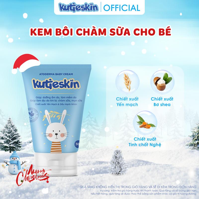 Kem chàm sữa Kutieskin 30gr Cho Bé - KAD10