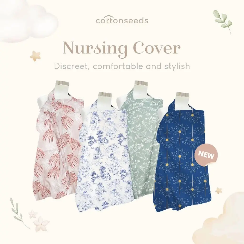 Cottonseeds Nursing Cover (Apron Menyusui)