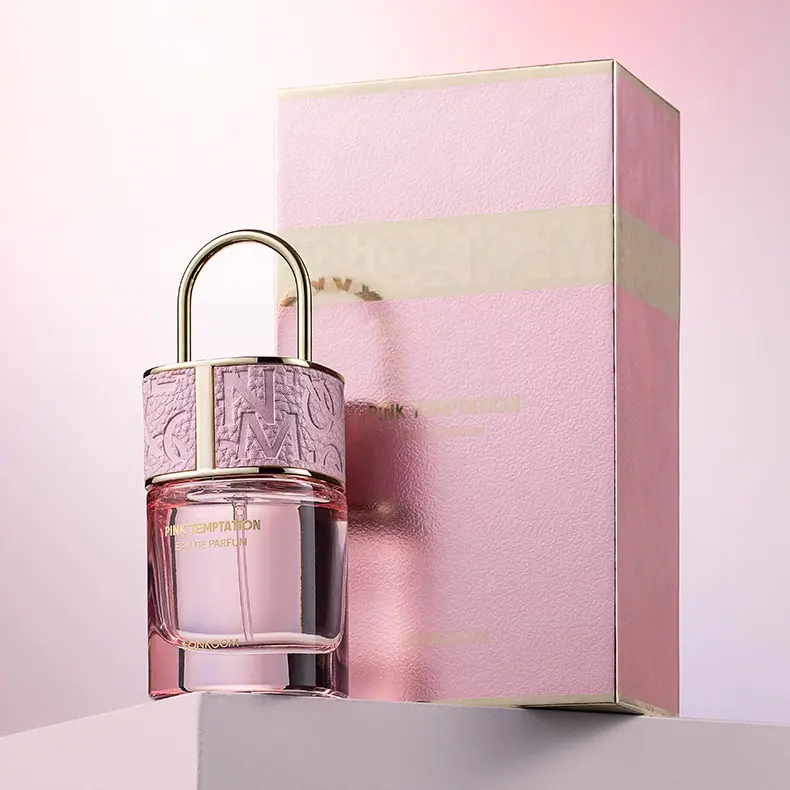 LONKOOM Parfum Cewek Pink Temptation/Fiery Charm Wangi Tahan Lama Soft Fruity Floral 50ml EDP 0