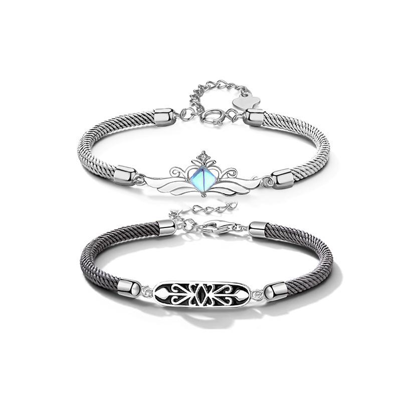 gelang couple-Princess and Prince Gelang Pasangan Princess and Prince Bracelets couple Original Arctic Deer 3