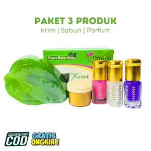 Bodycare Feminine Krim Dayak Sabun Dovina Sirih Misk 3ml Pink Putih Ungu