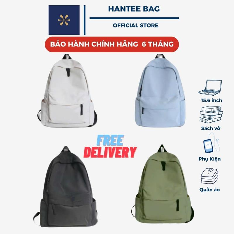 [Hantee Bag] Balo ulzzang thời trang chống nước cao cấp, nhiều ngăn, nhiều màu đi học đi chơi (có ngăn bí mật) - Đeo Vai Backpack  BL011