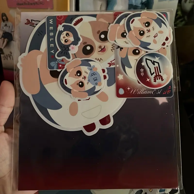 STICKER SET WESLEY WILLEST OFC