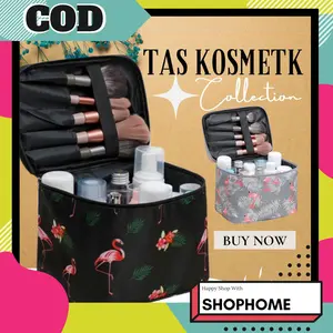 Tas Kosmetik Tempat Make Up travel  wanita serbaguna lucu bahan Premium TK03
