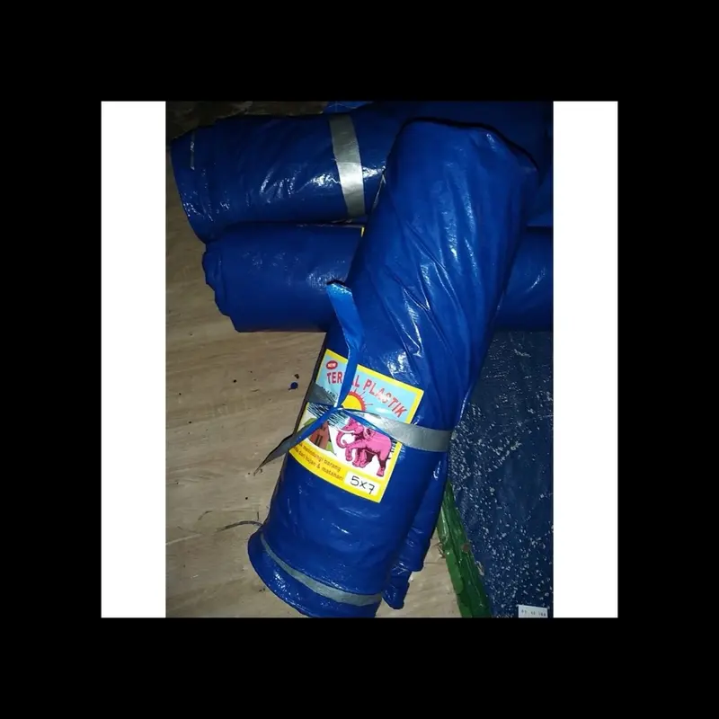TERPAL PLASTIK A2 UKURAN 2X3 CAP GAJAH SURYA 1