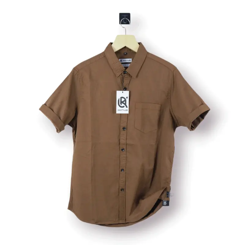 kemeja Cowok Distro terbaru Kemeja pria lengan pendek termurah Kemeja Tangan pendek 6