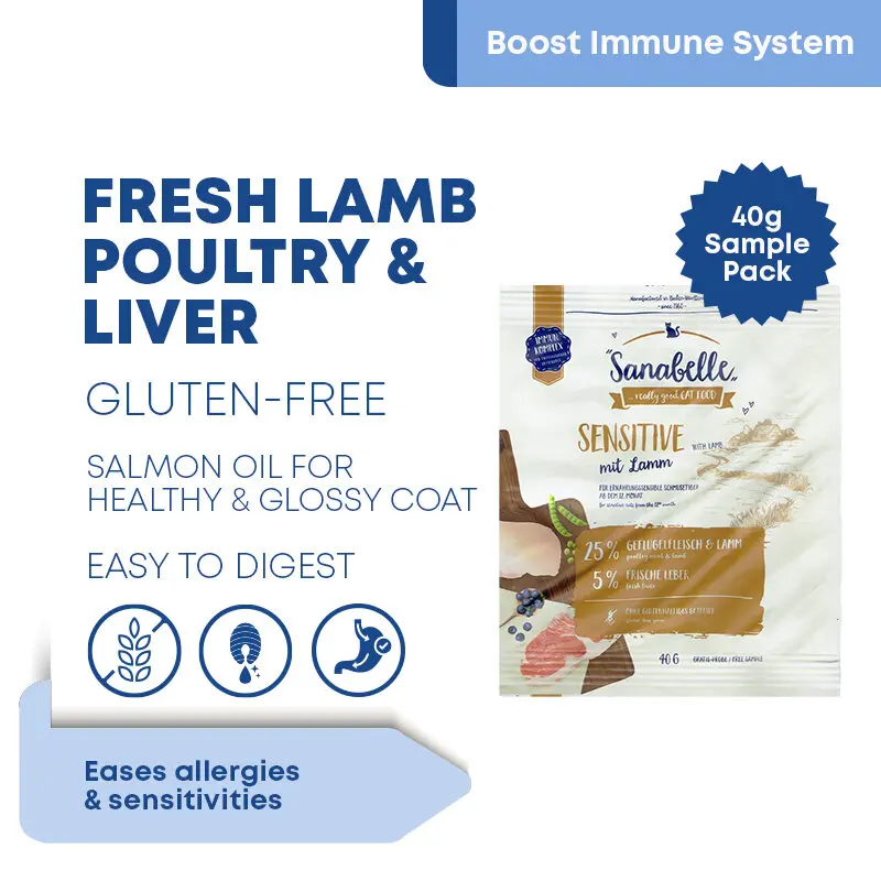 Sanabelle Dry Cat Food Samples