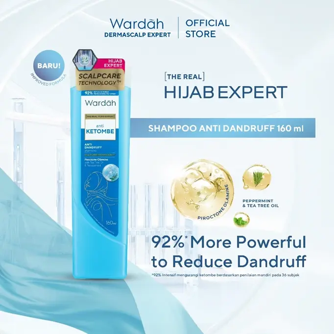 Wardah Shampoo - Mengandung ScentLock Fragrance - Wangi Tahan Lama 1