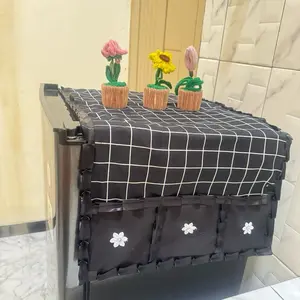 Taplak kulkas rempel bunga