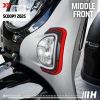 Gambar Hayaidesu Scoopy 2025 Body Protector MIDDLE FRONT Cover - MERAH dari Hayaidesu Indonesia Kab. Tangerang 2 Tokopedia