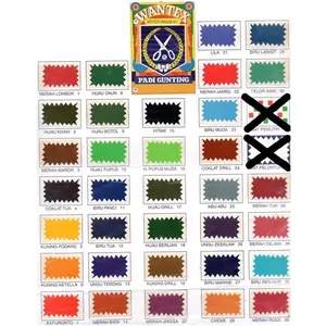Wantek Padi Gunting Pewarna Pakaian nomer 1 Wantek aneka warna baju celana dan bahan lainnya