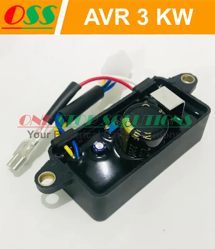 AVR GENERATOR BENSIN 2KW 3KW 6 KABEL 1 PHASE AVR GENSET 2