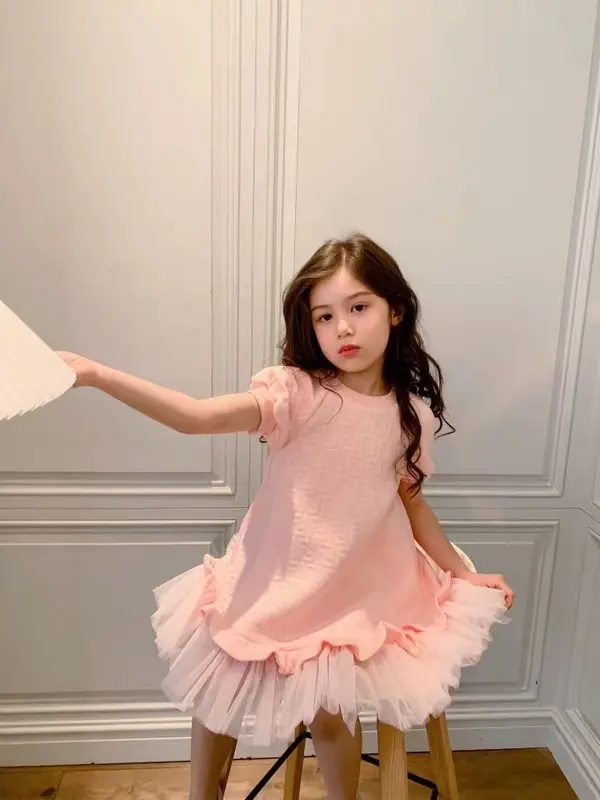 Korean Style Dress Anak Perempuan Dress Manis Dress Fashion Dress Korean Dress Pricess Anak Perempuan 5