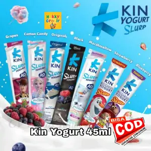 Satuan Kin Slurp Yougert 45Gram Tanpa Pengawet dan pemanis buatan - Food susu  Yogurt