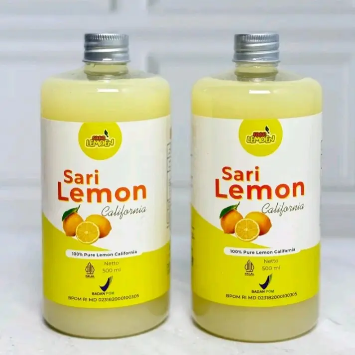 Suur Lemoen BPOM Sari Lemon Murni Air Lemon 1 Liter 1