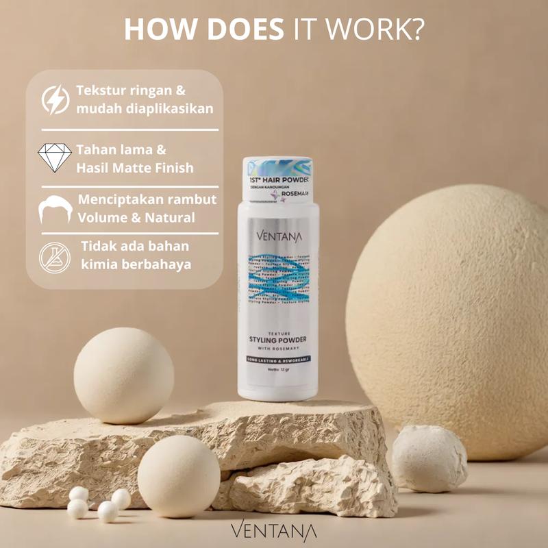 Ventana Texture Styling Powder With Rosemary 12 gr 2