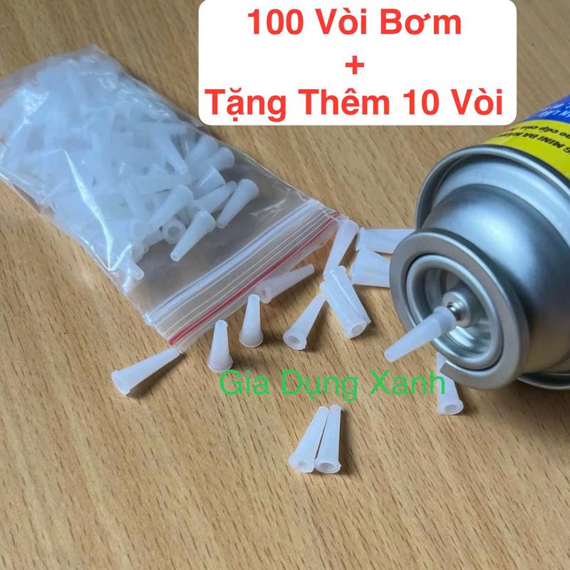 100 Vòi Bơm ga hột quẹt bằng bình gas mini du lịch - Bếp - Camping