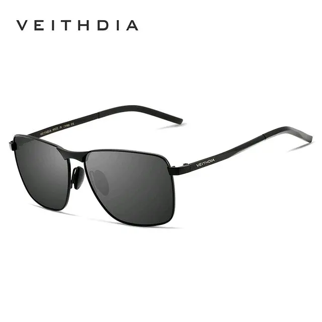 Kacamata Vintage UV Polarized VEITHDIA untuk Pria dan Wanita - Sunglasses, Lensa, Aksesoris, Eyewear 2