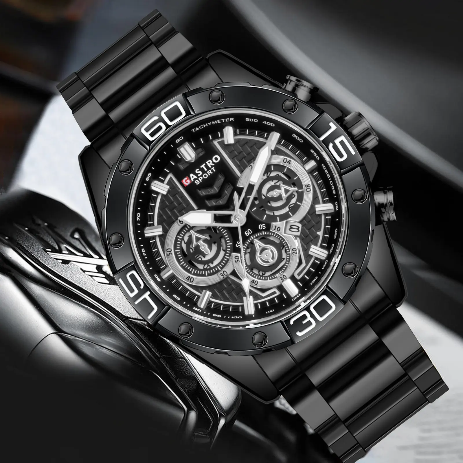 Jam tangan Pria Gastro 7111B tgl aktif Water Resistant 3ATM