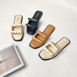Sandal Wanita Teplek Sintetis Premium Divastore - Sendal