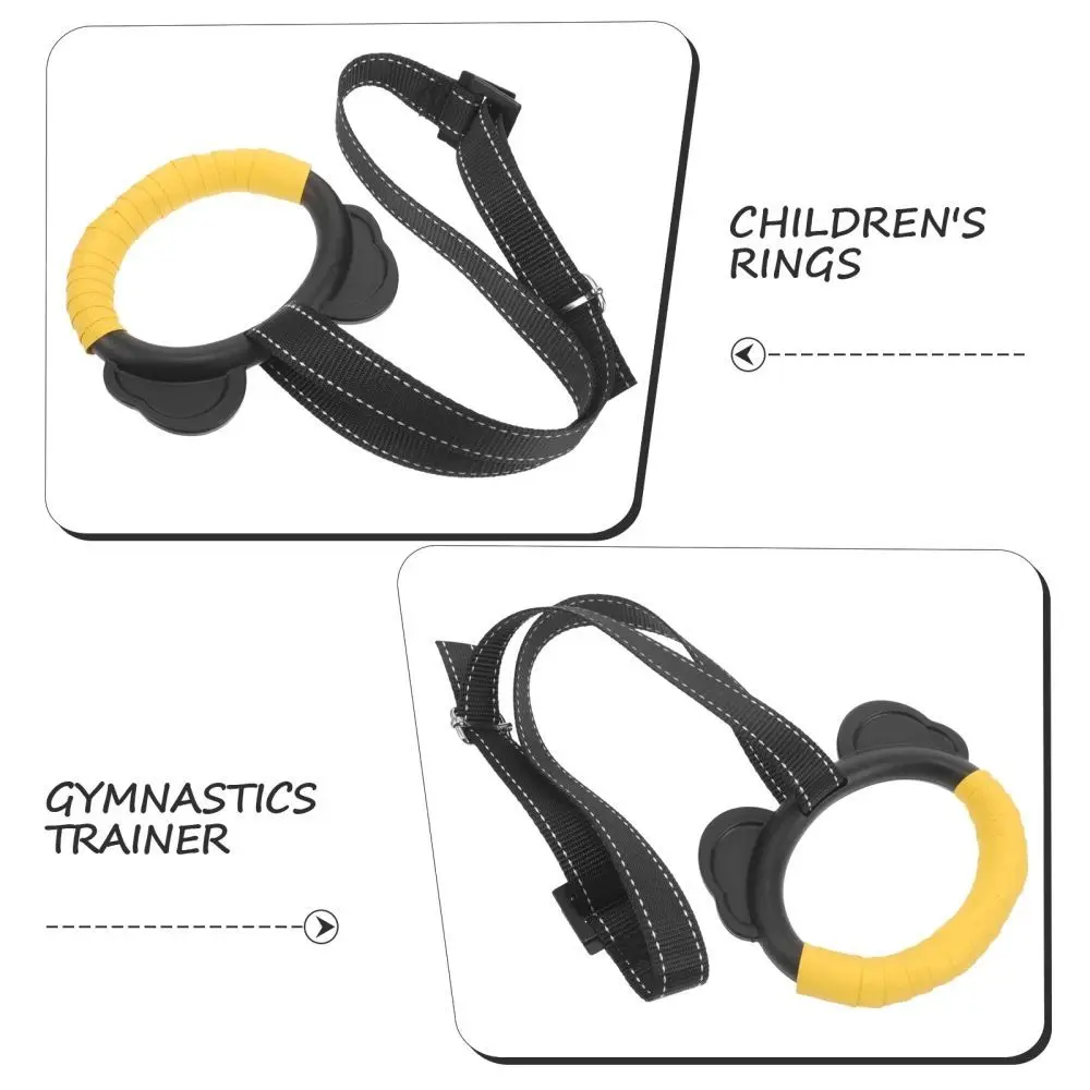 2Pcs Gym Rings / Pull Up Bar Yoga Ring Gymnastic Ring Cincin Senam Fitness Tali Stretching Fitness
