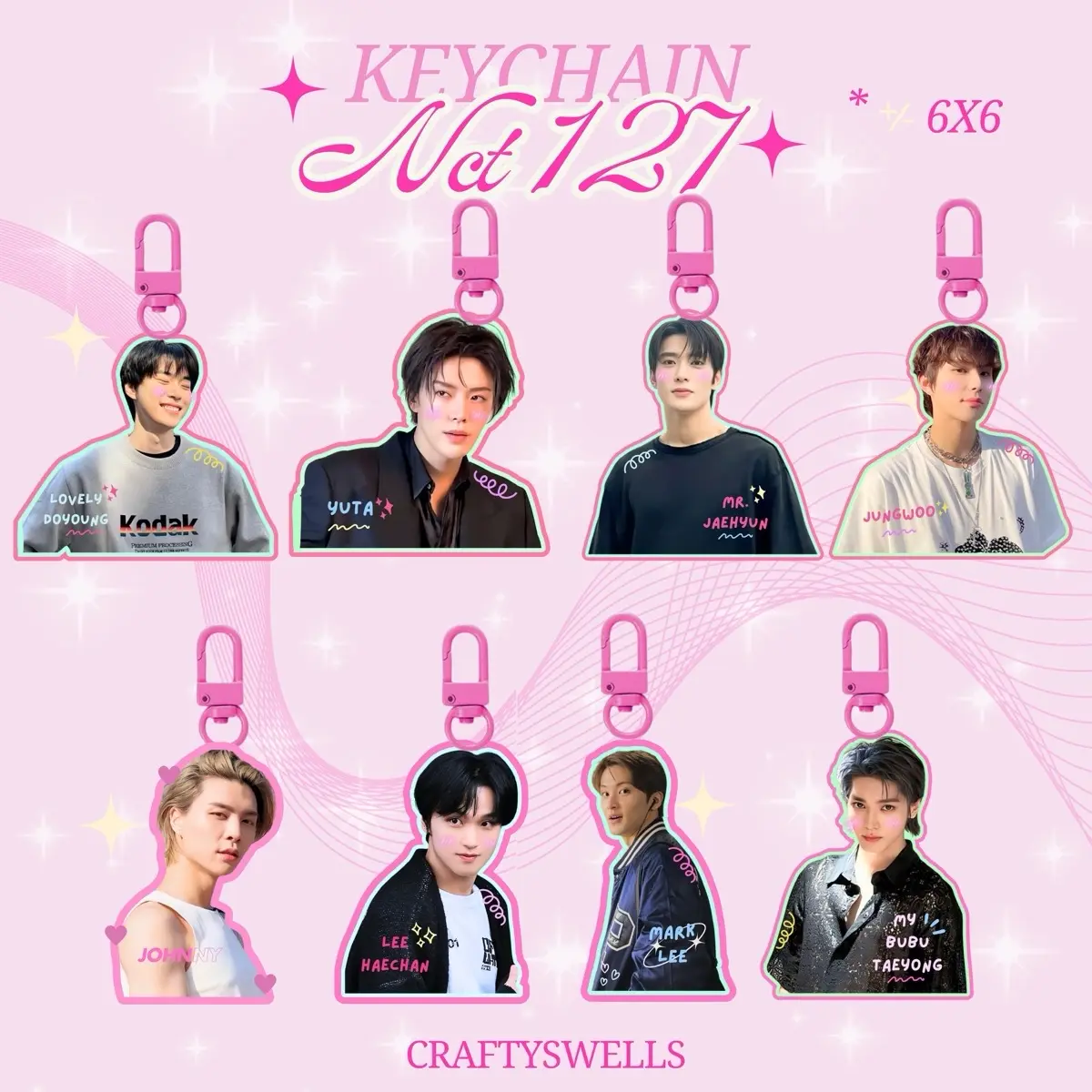 KEYCHAIN NCT 127 | KEYCHAIN KPOP
