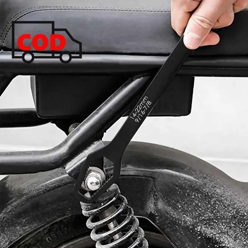 Kunci Pas Inggris Set Multifungsi Serbaguna Sepeda Mobil 14-22mm dan 8-13mm Wrench Spanner 1