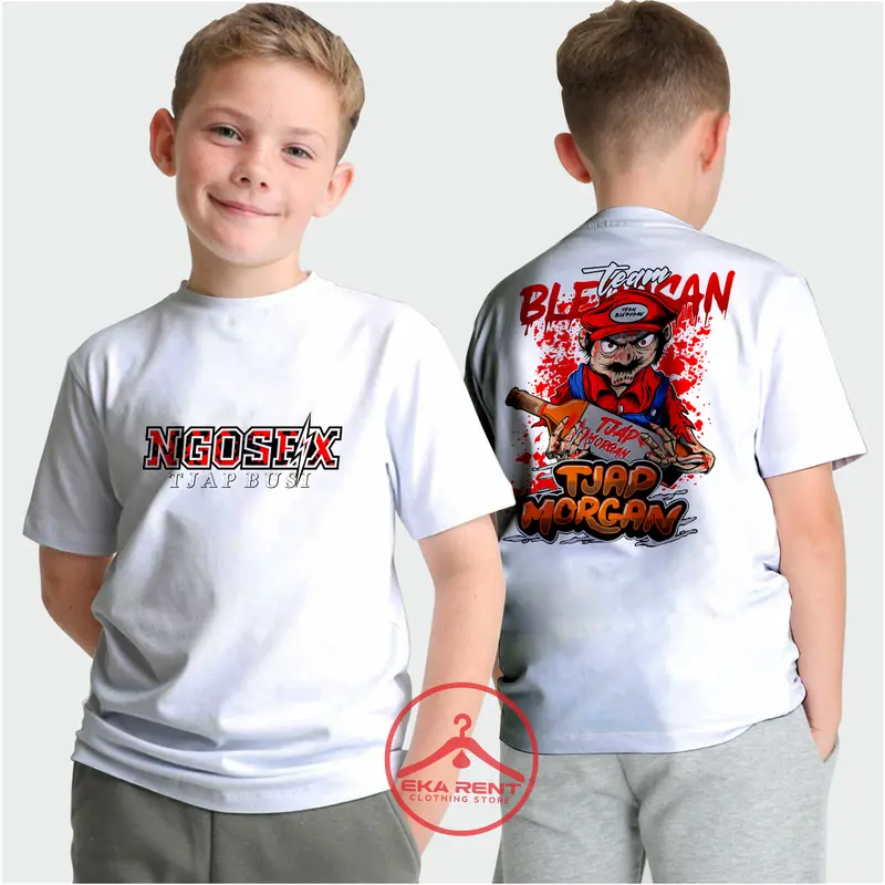 Baju Kaos Anak Nanda Ngx Ngosex Tjap Morgan Audio Sound system Lengan Pendek 5