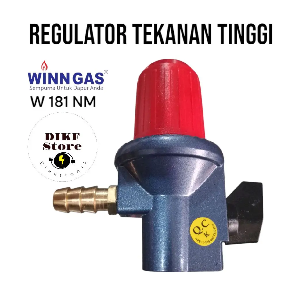 REGULATOR TEKANAN TINGGI/SEMAWAR KOMPOR GAS Tungku Burner Winn High