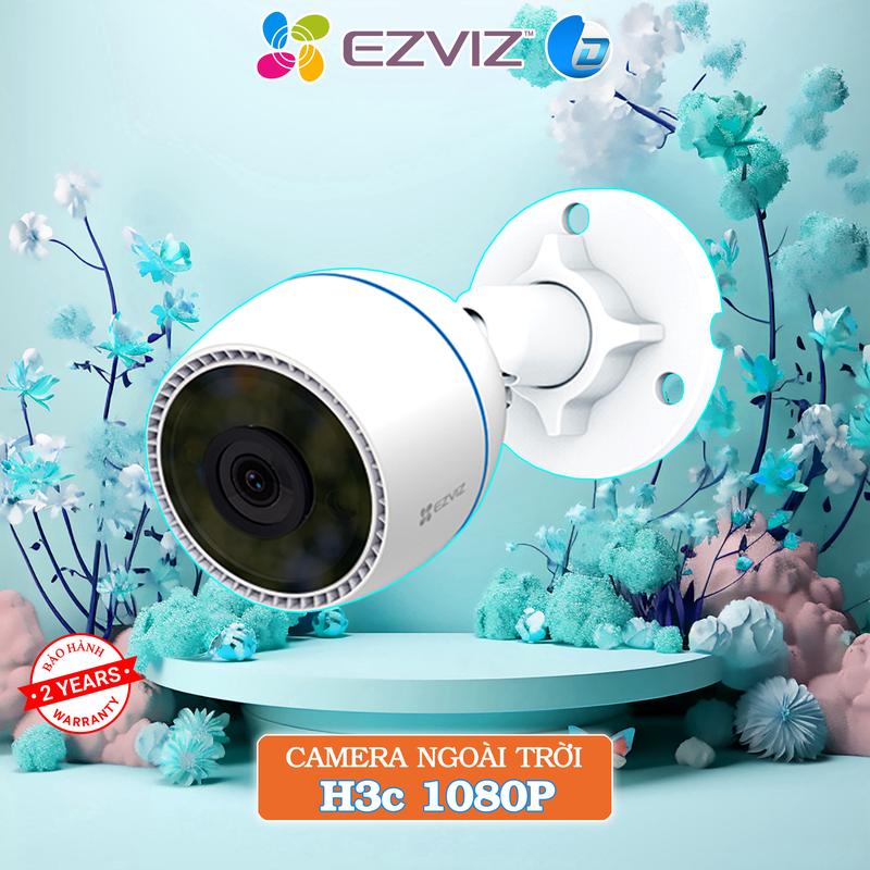 Camera wifi Ezviz ngoài trời C3TN 2MP ghi âm, hồng ngoại, hàng chính hãng
