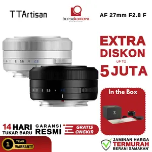 TTArtisan AF 27mm F2.8 Lens for Sony E Auto Focus TTArtisan AF 27 mm F/2.8 GARANSI RESMI