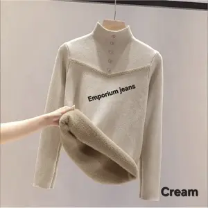 Long John Wanita / Pakaian Musim Dingin / Atasan Saja turtleneck 19