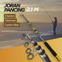 Gambar TaffSPORT Joran Pancing Antena Portable Carbon Fiber Rod - 2.1M/5 dari Taffware Official Store Kota Administrasi Jakarta Barat 2 Tokopedia