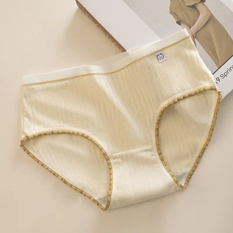 Yeoly Celana Dalam Wanita Katun | CD Wanita | Pakaian Dalam Wanita Polos | CD Impor Style Kekinian 5