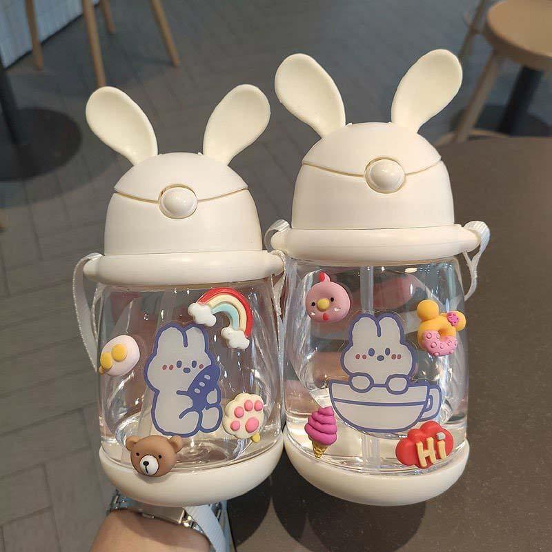 APEN 4pcs Stiker 3D Motif Kartun Untuk Dekorasi Botol HP Barang Unik 6
