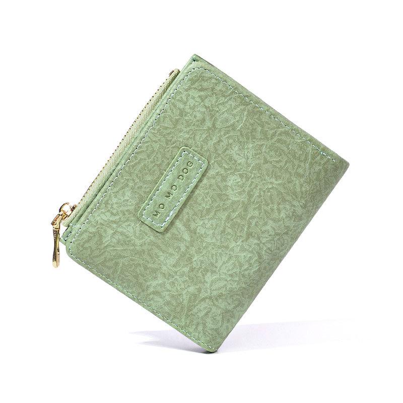 Ví Nhỏ Phong Cách Cổ Điển Ví Ins, Dành Cho Nữ, Thích Hợp Cho Sinh Viên, Thiết Kế Cắt, Phong Cách Âu Mỹ, Gấp Tươi Mới, Khóa Văn Học Đơn Giản, Ví Bifold, Có Ngăn Đựng Tiền Xu, Ví / Ví