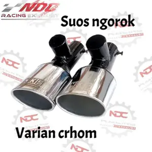 KNALPOT MOBIL SUOS SOS NGOROK BASAH VARIAN CRHOM COCOK UNTUK SEMUA JENIS MOBIL BENSIN SOLAR L300 GRANDMAX APV CARRY T120 ZEBRA DLL