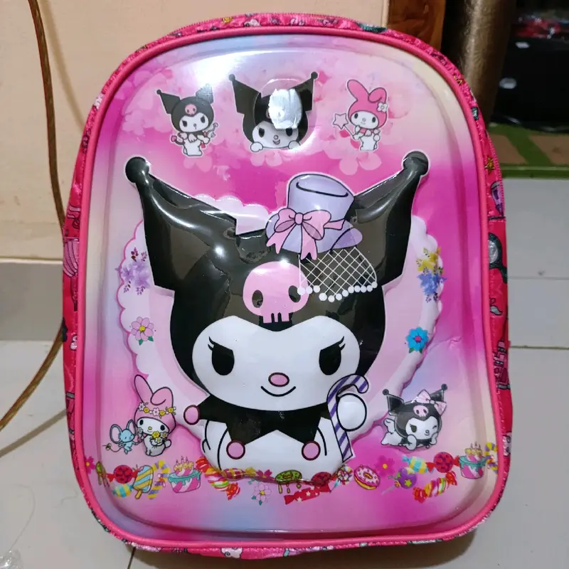 Tas Sekolah TK karakter LED 3D Anak perempuan 8