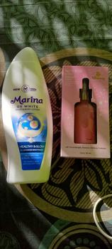 Product Review of PAKET MENCERAHKAN BADAN MARINA UV WHITE HEALTHY AND GLOW DAN HOUSE OF BEAUTY WHITE DOSE BODY SERUM 50 ML NEW YOUTH SKIN REVOLUTION Lotion Tubuh Pencerah from F**1 1