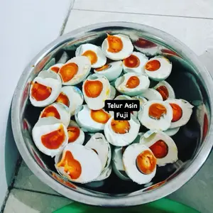 Paket 20 butir telur asin masir asli sidoarjo brebes blitar ukuran reguler