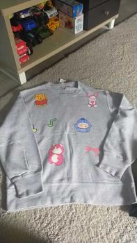 Product Review of Baju Link CO Nota Live Crewneck (GEMOY) - Bahan Cotton Fleece Standar casual Pas Nyaman Wanita Panjang Basic Hoodie Oversize sweater love from ** 0