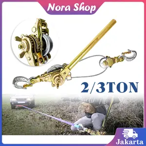 2 Ton 3 Ton Ratchet Puller Tukang Listrik Pengencang Kawat Multifungsi