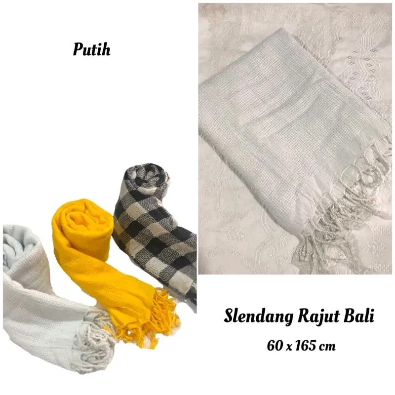 Selendnag Rajut Bali || Selendnag Rajut
