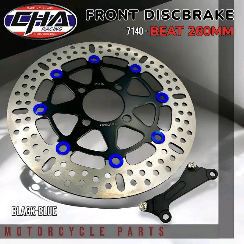 Cakram Depan 260mm | Piringan Racing 260 + Breket Beat Vario Scoopy Motorcycle 0