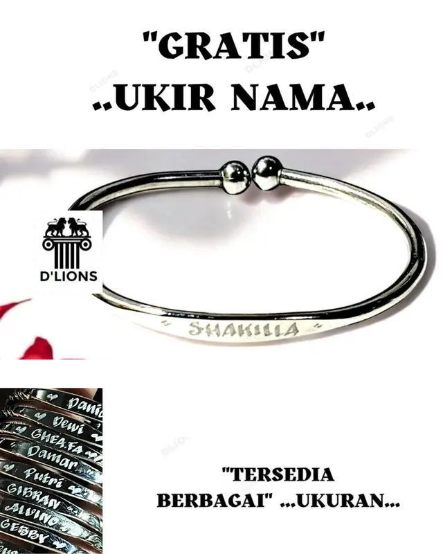 GELANG MONEL ANAK, GRATIS UKIR NAMA,GELANG ANTI STEP,GELANG KESEHATAN, 0
